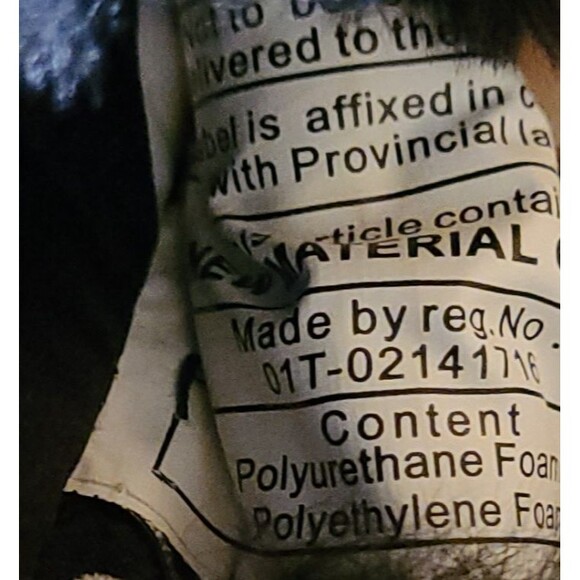 Victorias Secret Slippers Shoes  Size 5/6 Satin Faux Fur Trim Polka Dot - Picture 9 of 9